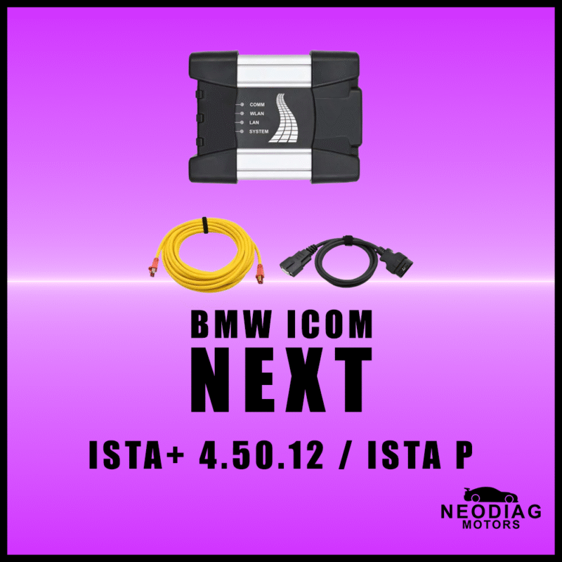 ICOM NEXT INTERFACE + SSD EXTERNE ista+ 4.50/ista P