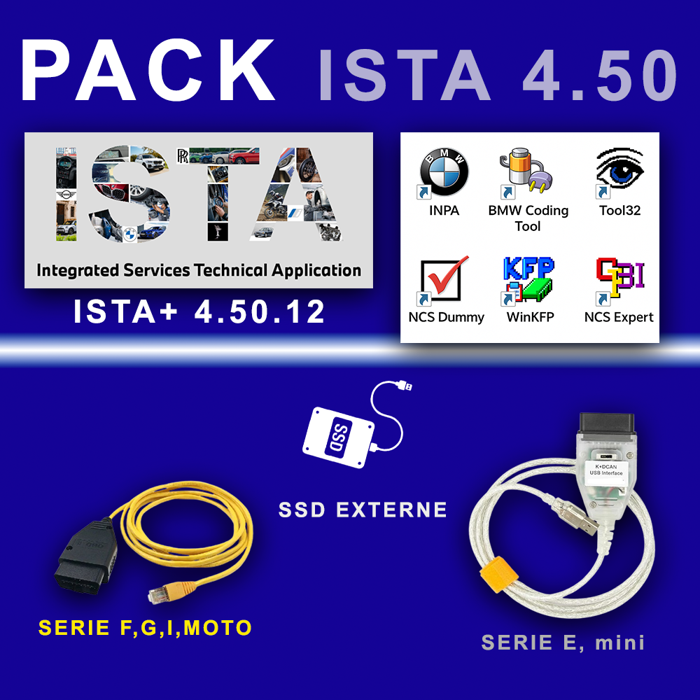 pack ISTA 4.50 nnn PACK ISTA+ 4.50
