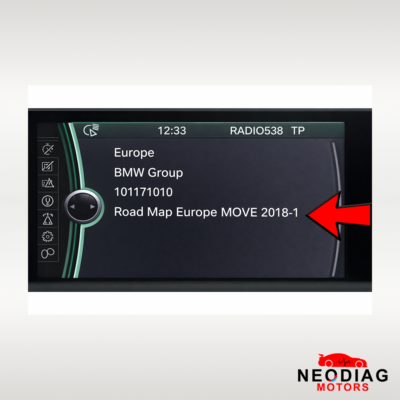 CIC MOVE Mise à jour GPS BMW + CODE ACTIVATION illimité