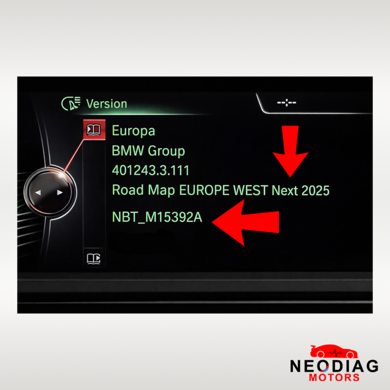 NBT Mise à jour GPS BMW + CODE ACTIVATION illimité