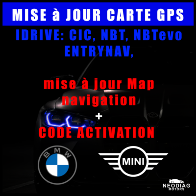 map Mise à jour GPS BMW + CODE ACTIVATION illimité