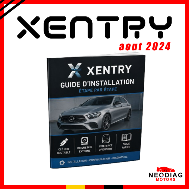 GYUDE xentry Kit Xentry Mercedes Complet