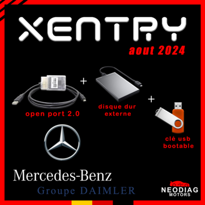 xentry Kit Xentry Mercedes Complet